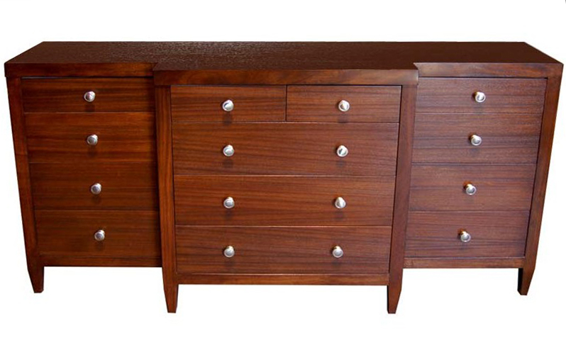 carlisle breakfront chest of drawers